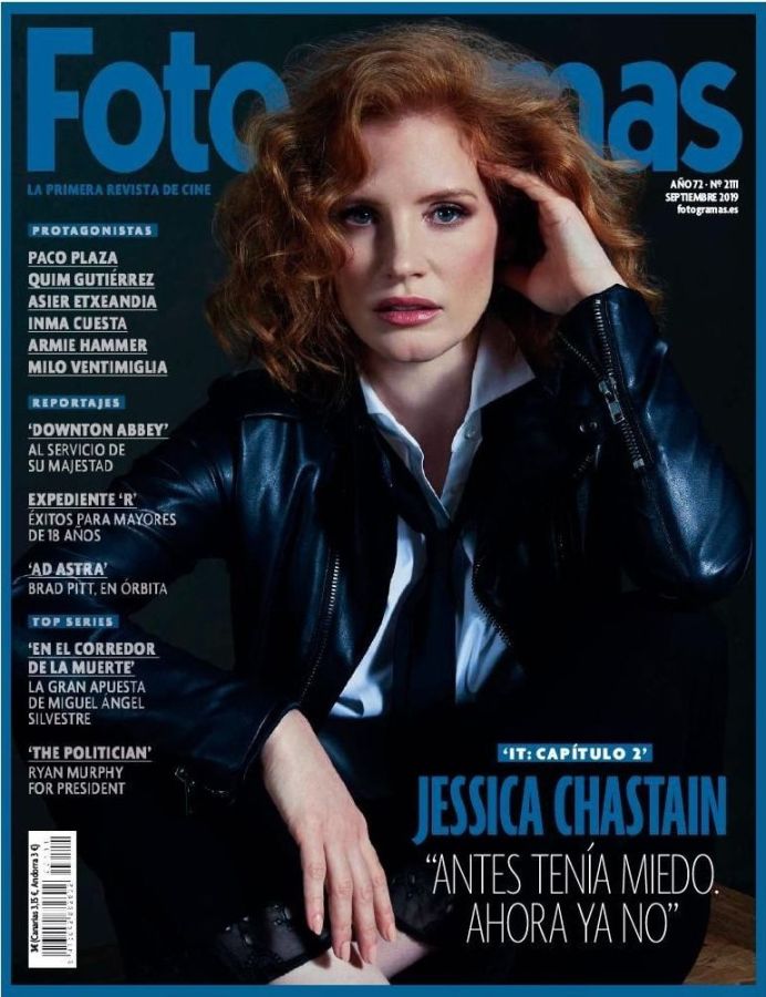 FOTOGRAMAS magazine side cover Issue 2111  September 2019