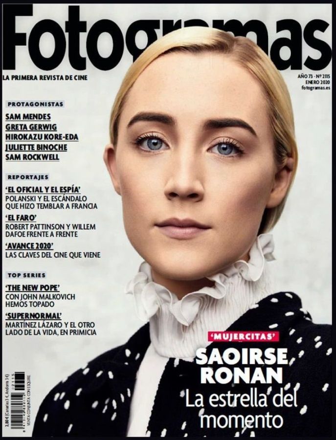 FOTOGRAMAS magazine side cover Issue 2115  January 2020