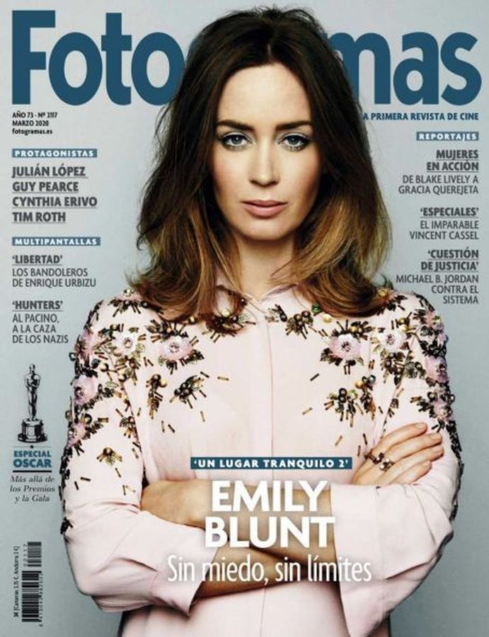 FOTOGRAMAS magazine side cover Issue 2117  March 2020