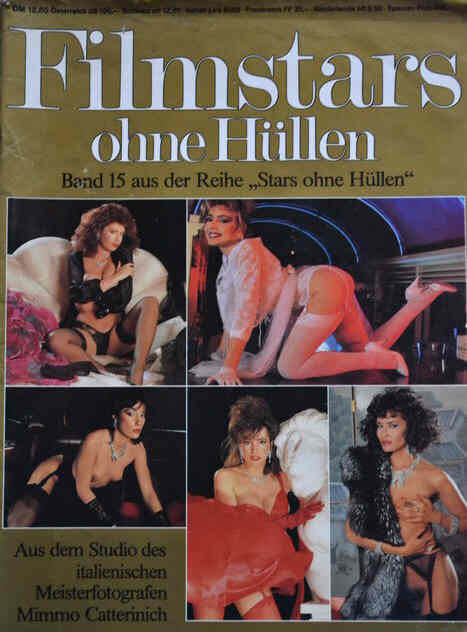 FILMSTARS OHNE HULLEN magazine side cover Issue 15  1987