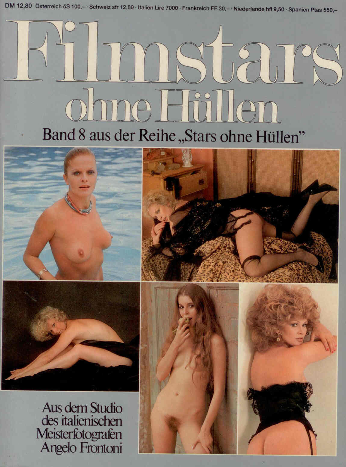 FILMSTARS OHNE HULLEN magazine side cover Issue 8  