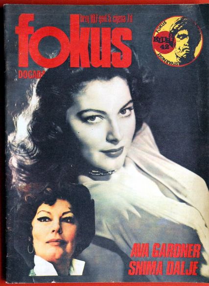 FOKUS magazine side cover Issue 107  1977