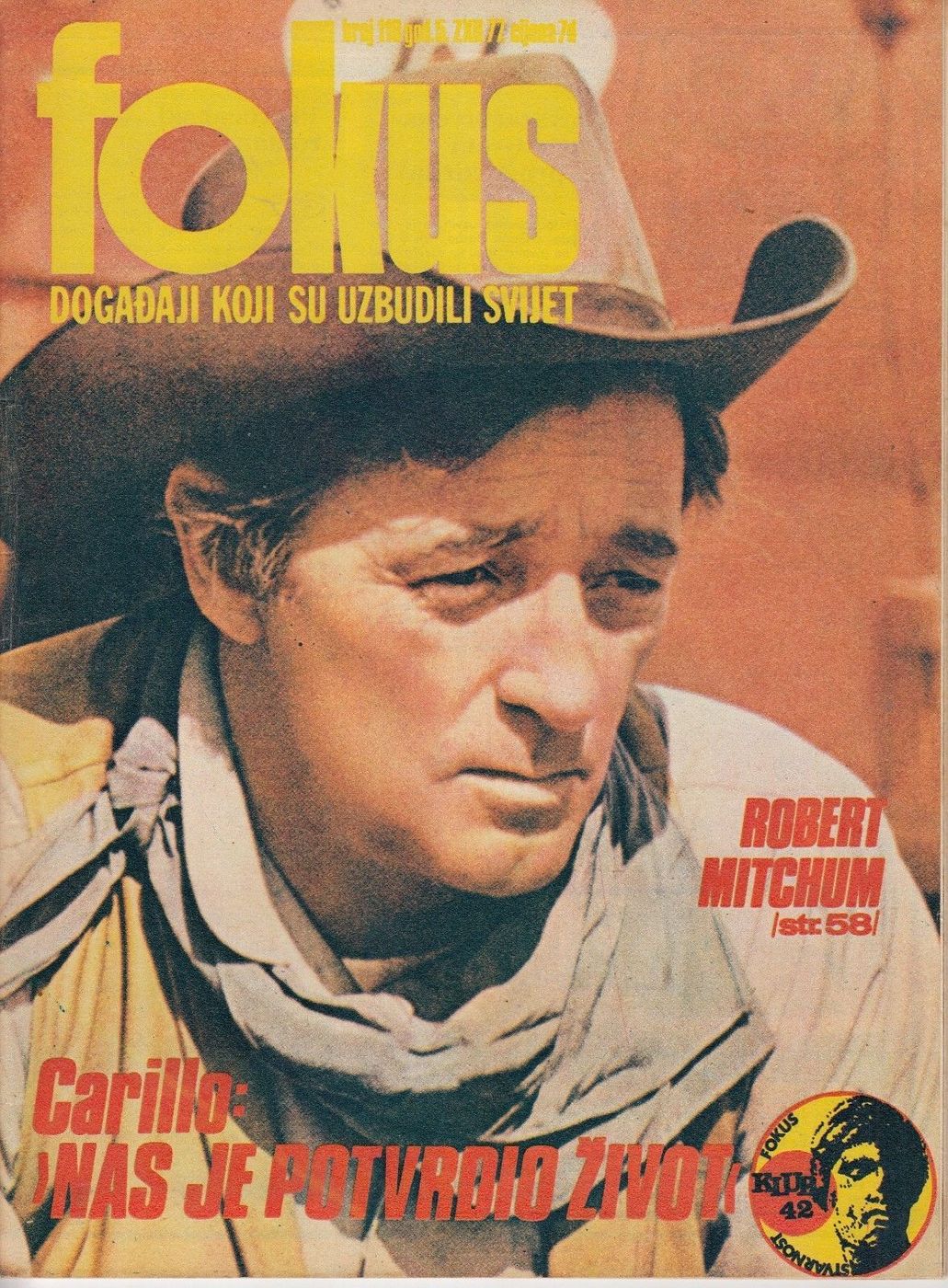 FOKUS magazine side cover Issue 118  1977