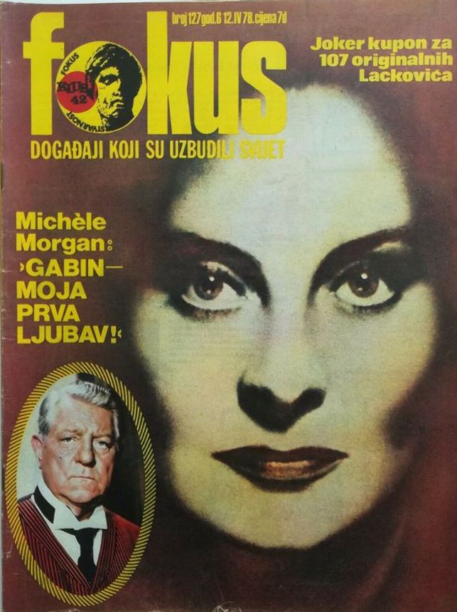 FOKUS magazine side cover Issue 127 12 April 1978