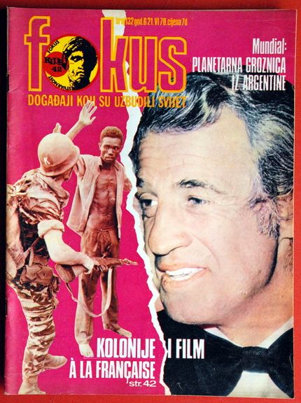 FOKUS magazine side cover Issue 132 21 June 1978