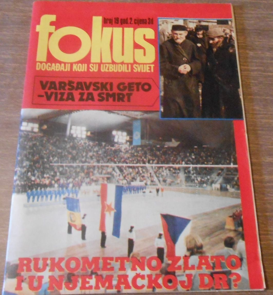 FOKUS magazine side cover Issue 19  1974