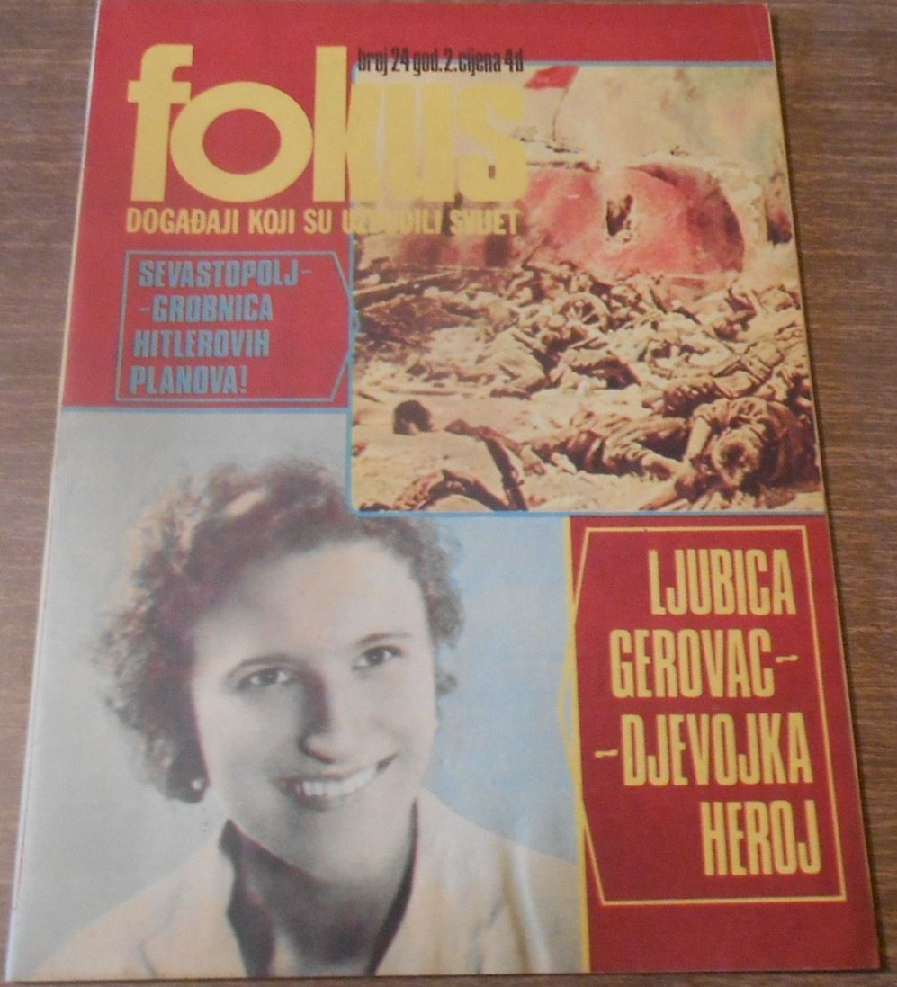 FOKUS magazine side cover Issue 24  1974