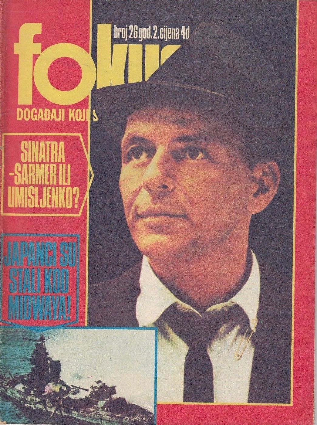 FOKUS magazine side cover Issue 26  1974