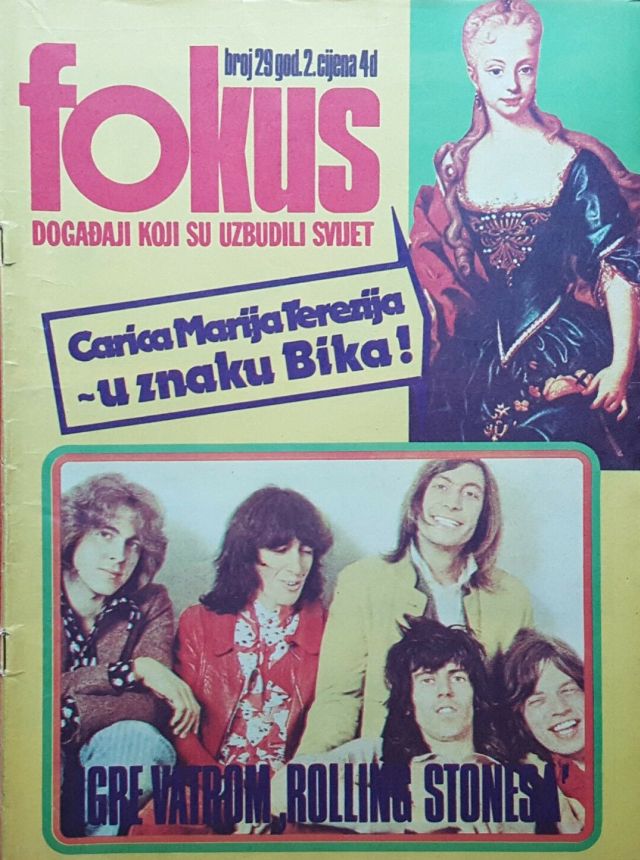 FOKUS magazine side cover Issue 29  1974