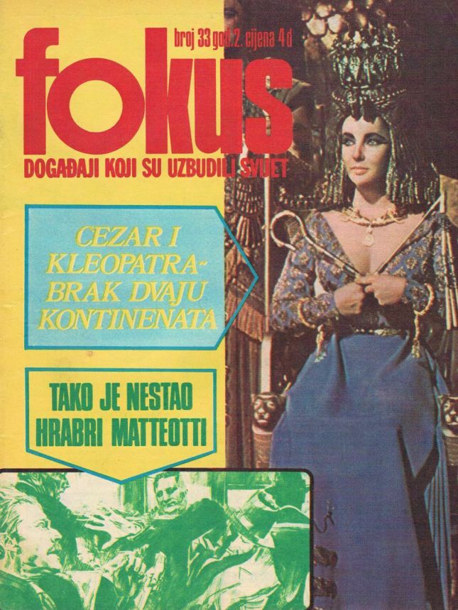 FOKUS magazine side cover Issue 33  1974