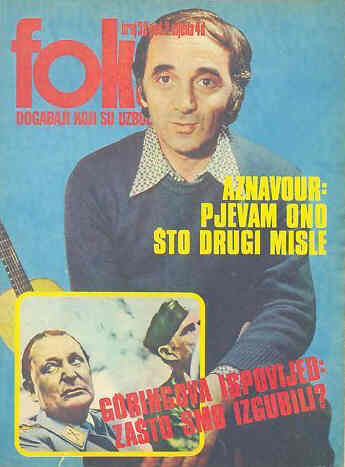 FOKUS magazine side cover Issue 38 13 November 1974