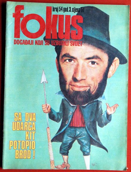 FOKUS magazine side cover Issue 54  1975