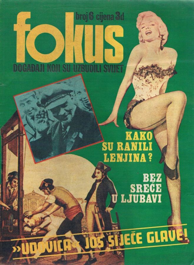 FOKUS magazine side cover Issue 6  1973