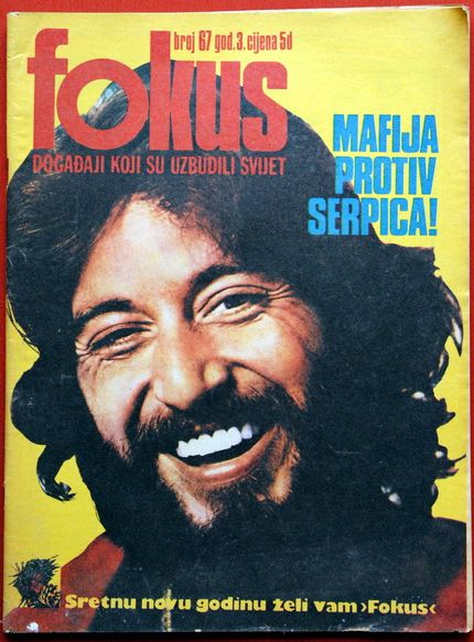 FOKUS magazine side cover Issue 67  1975