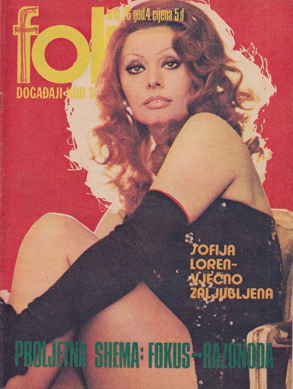 FOKUS magazine side cover Issue 76  1976
