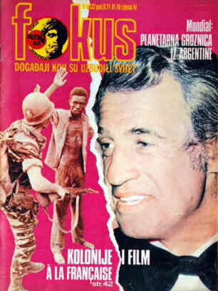 FOKUS magazine side cover Issue 78  1976