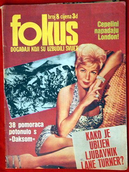 FOKUS magazine side cover Issue 8  1974