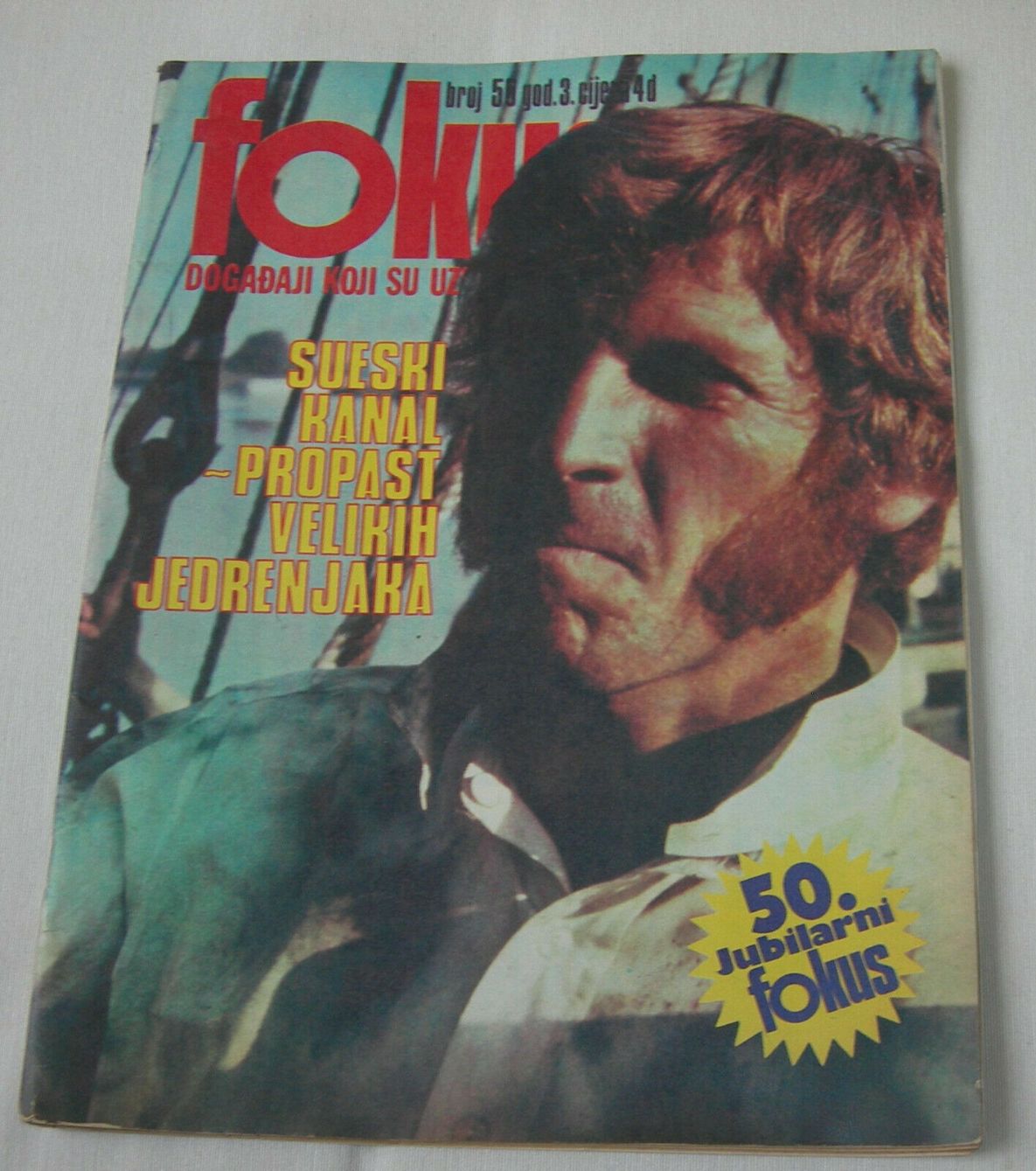 FOKUS magazine side cover Issue 55 29 April 1975