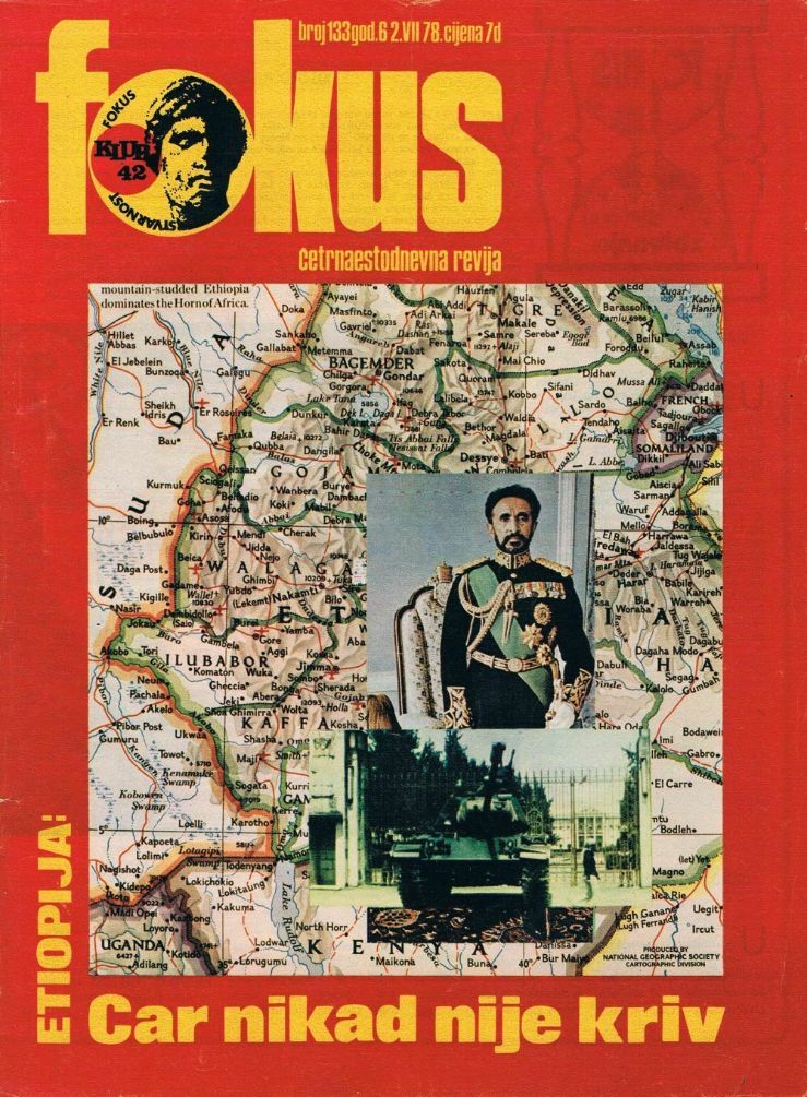 FOKUS magazine side cover Issue 133   1978