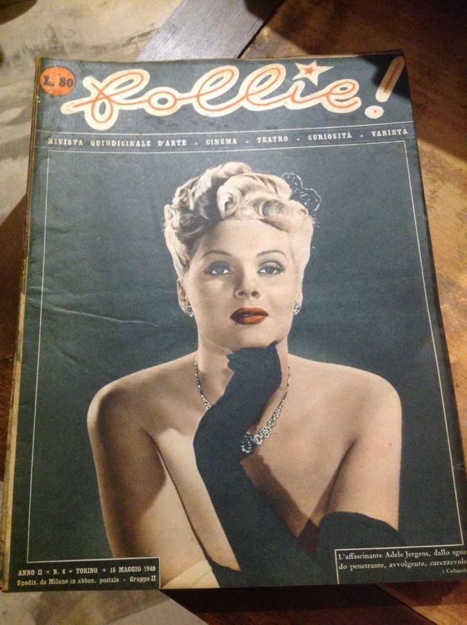 FOLLIE! magazine side cover Issue 6 15 May 1949