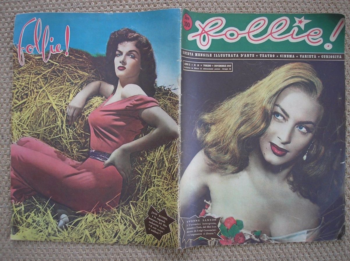 FOLLIE! magazine side cover Issue 15  November 1949