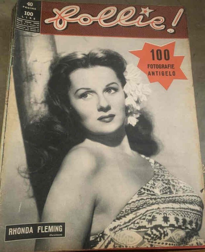 FOLLIE! magazine side cover Issue 13  December 1950