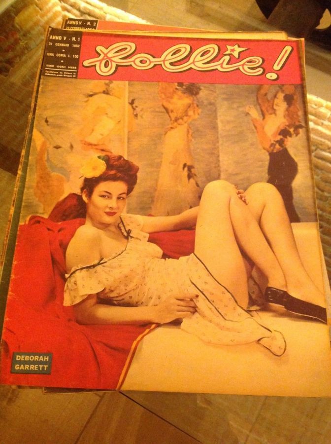 FOLLIE! magazine side cover Issue 1 31 January 1952