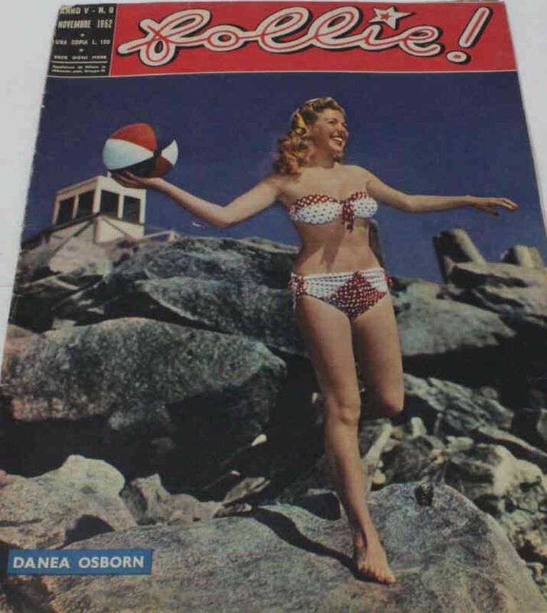 FOLLIE! magazine side cover Issue 9  November 1952