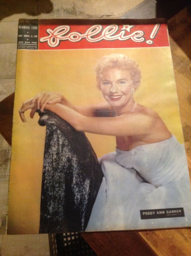 FOLLIE! magazine side cover Issue 1  January 1955