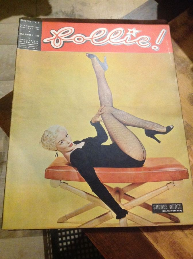FOLLIE! magazine side cover Issue 6  May/June 1955