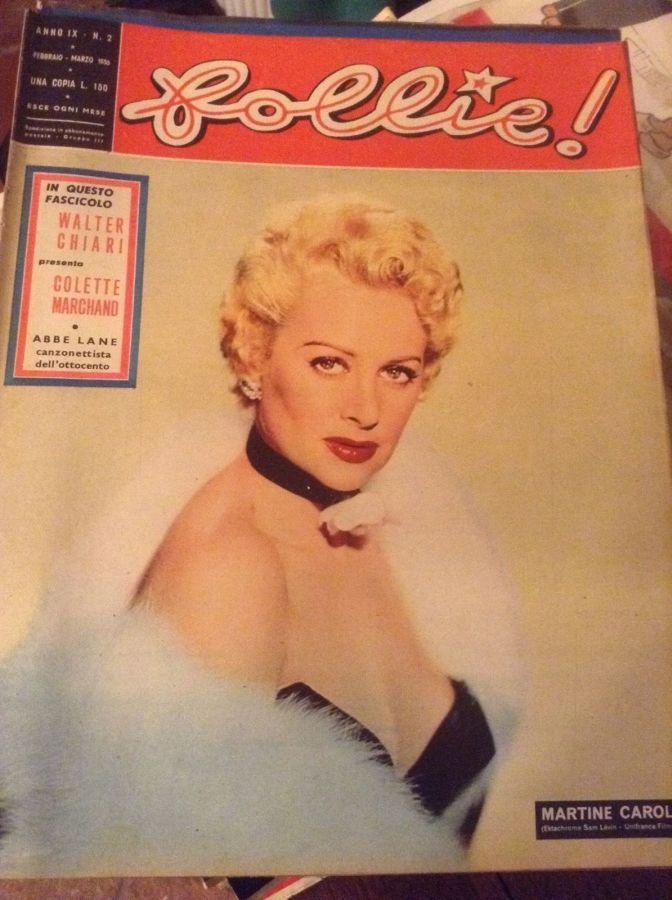 FOLLIE! magazine side cover Issue 2  February/March 1956
