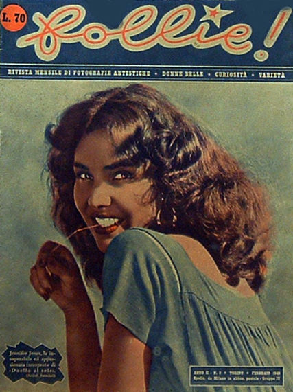FOLLIE! magazine side cover Issue 2 February 1949