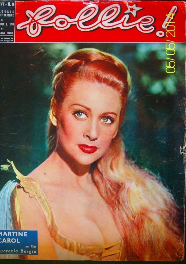 FOLLIE! magazine side cover Issue 8 August/September 1953
