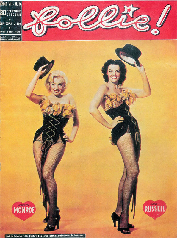 FOLLIE! magazine side cover Issue 9 September/October 1953
