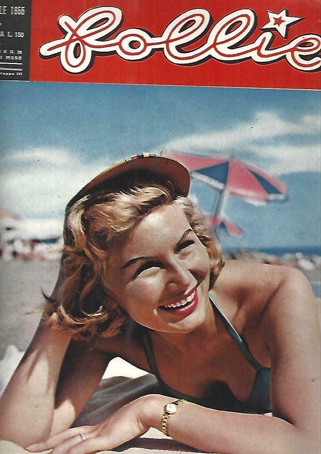 FOLLIE! magazine side cover Issue 4  April 1955