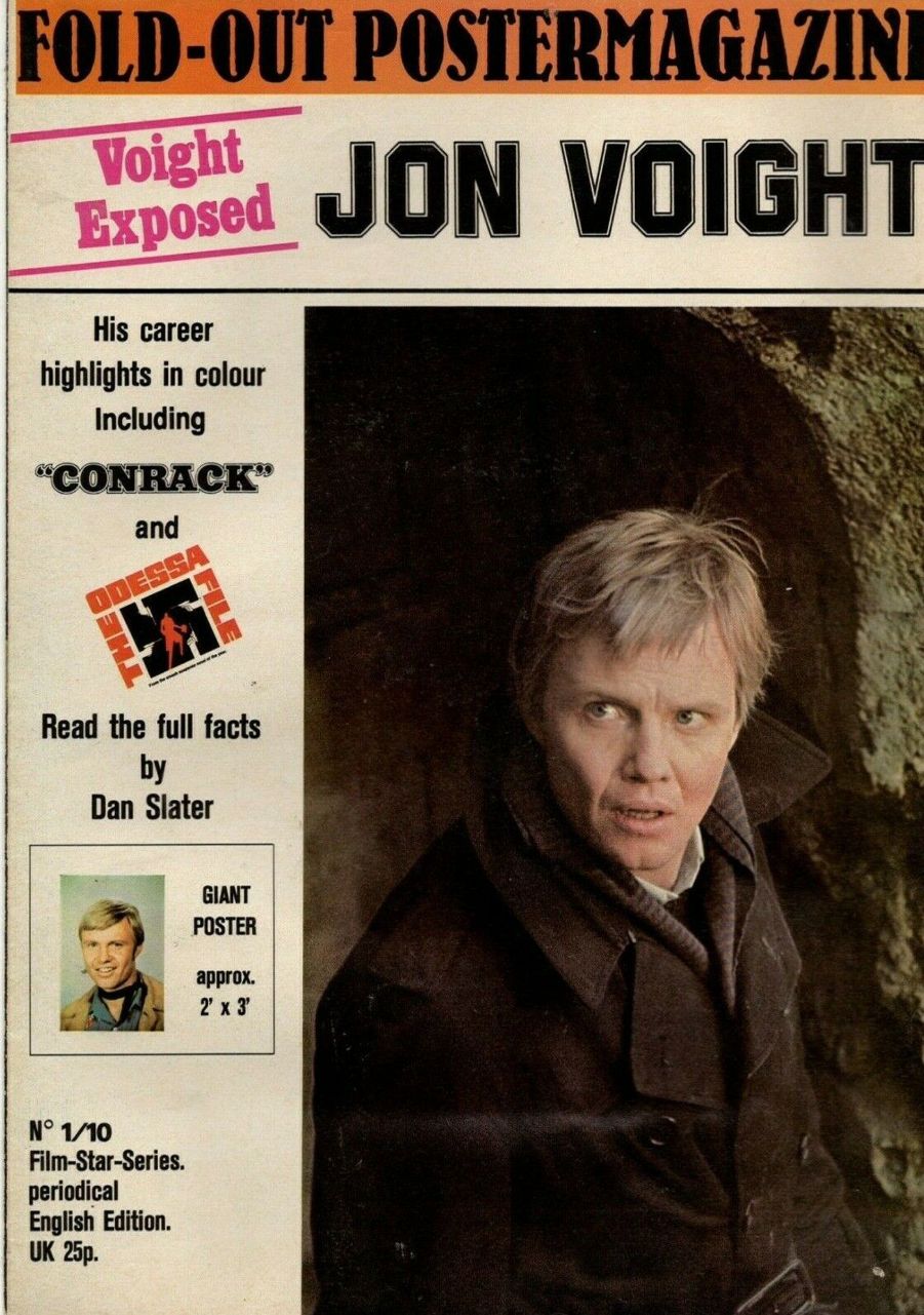 FOLD-OUT POSTERMAGAZINE magazine side cover Issue 10  Vol 1 No  10   1974