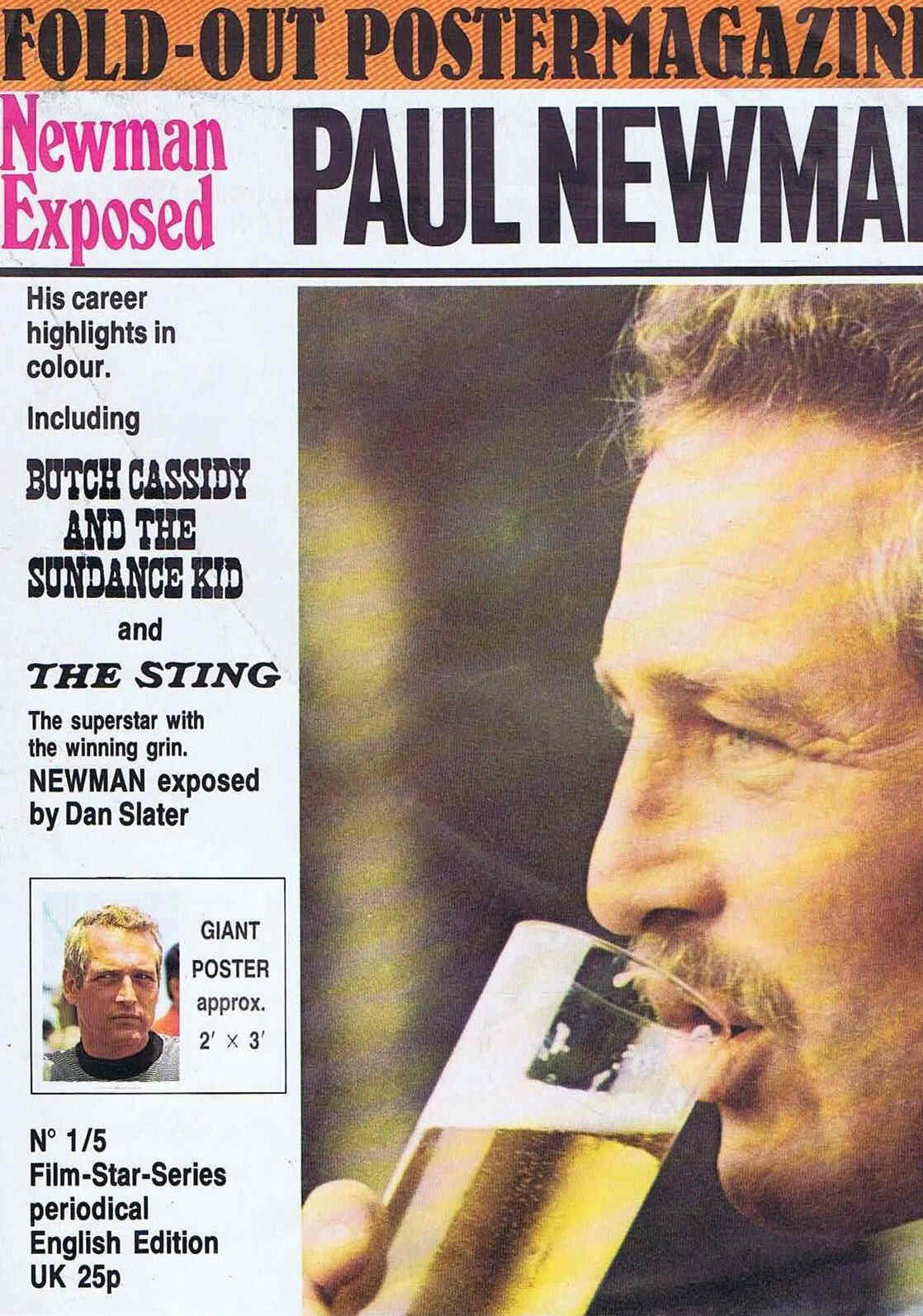 FOLD-OUT POSTERMAGAZINE magazine side cover Issue 5  Vol 1 No 5  1974