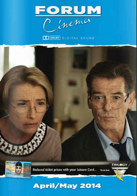 FORUM CINEMA magazine side cover April/May 2014