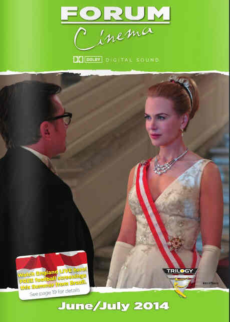 FORUM CINEMA magazine side cover June/July 2014