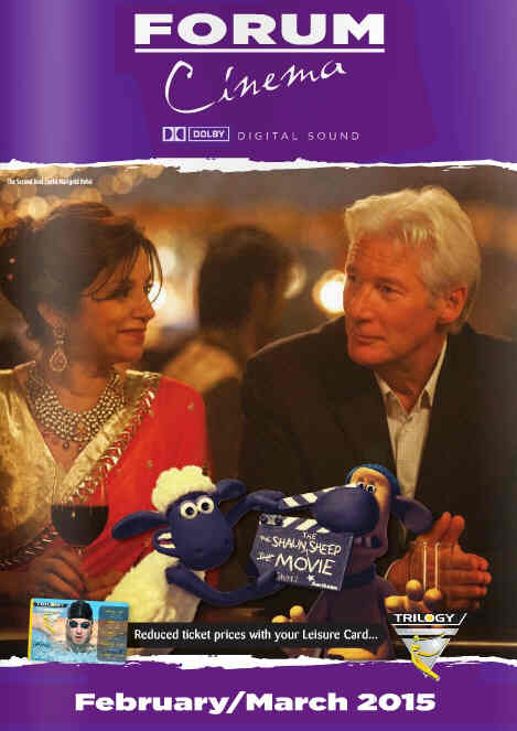 FORUM CINEMA magazine side cover February/March 2015