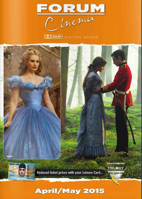 FORUM CINEMA magazine side cover April/May 2015