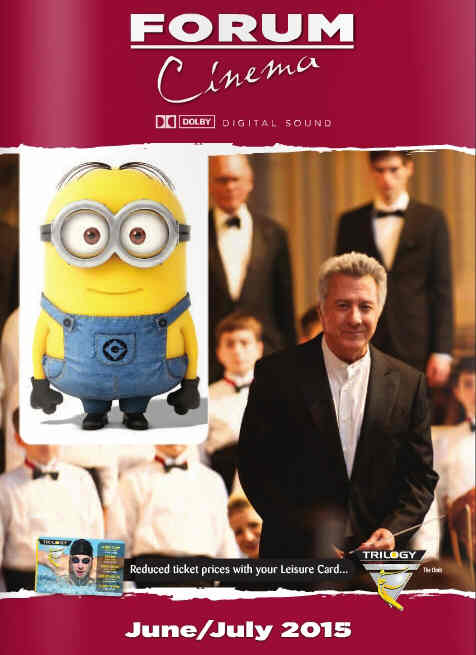 FORUM CINEMA magazine side cover June/July 2015