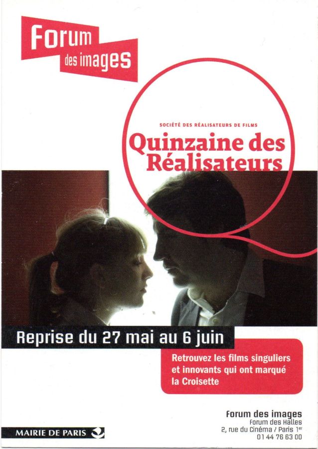 FORUM DES IMAGES magazine side cover 27 May 2009