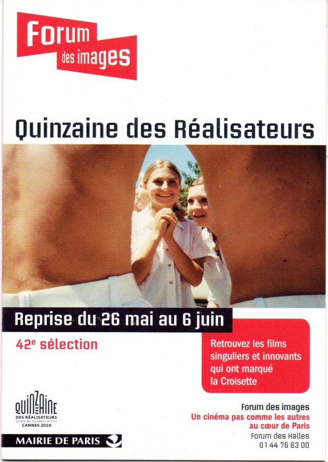 FORUM DES IMAGES magazine side cover 26 May 2010