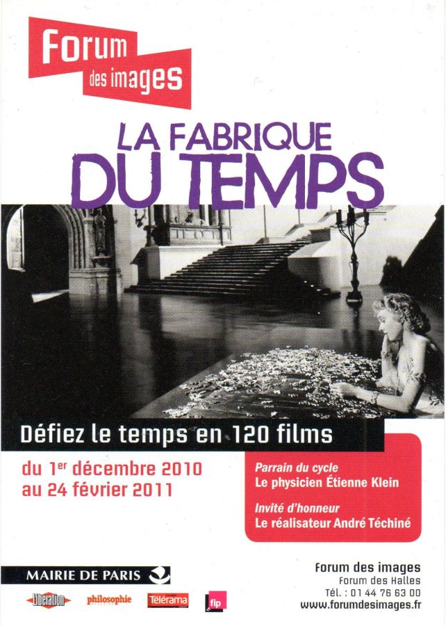FORUM DES IMAGES magazine side cover  December 2010/ February 2011 