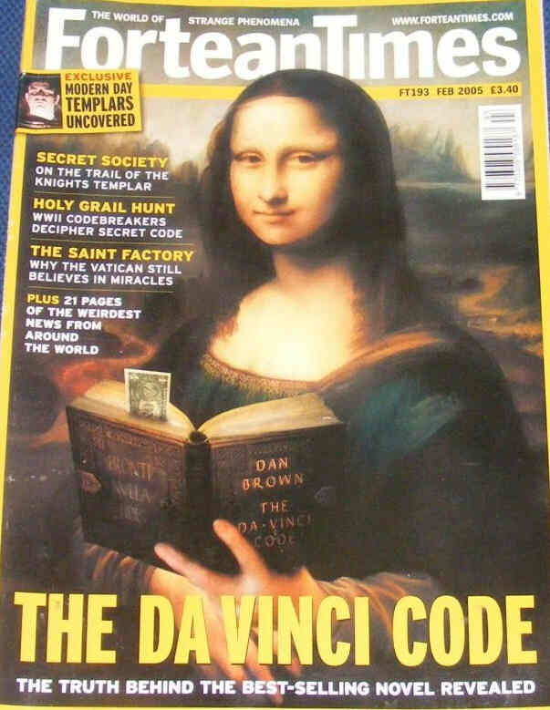 FORTEAN TIMES magazine side cover Issue 193  February 2005