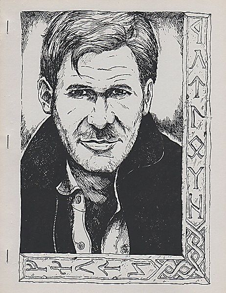 FORTUNE AND GLORY magazine side cover Issue 3  1987