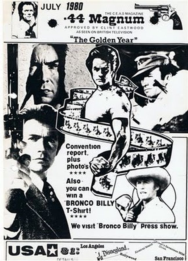 44 MAGNUM magazine side cover July 1980