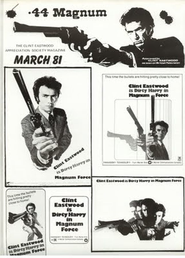 44 MAGNUM magazine side cover March 1981