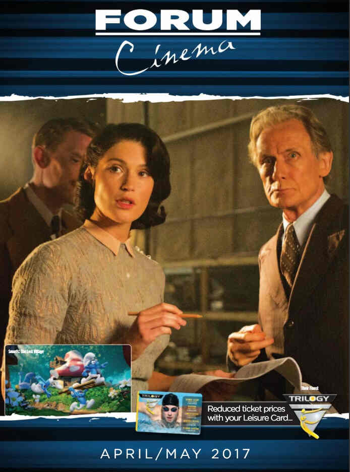 FORUM CINEMA magazine side cover April/May 2017